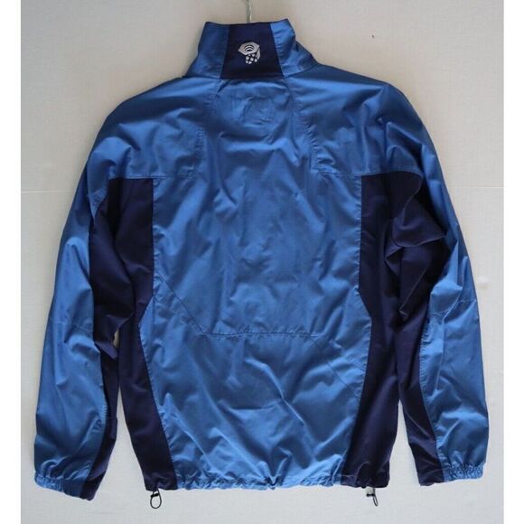 Mountain Hard Wear OM3894 Men's Sz Small Blue/Black Full Zip Windbreaker Jacket - Picture 10 of 10
